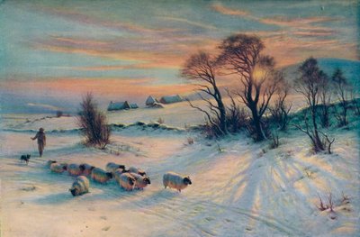 Zimní záře, 19. století, 1913 od Joseph Farquharson