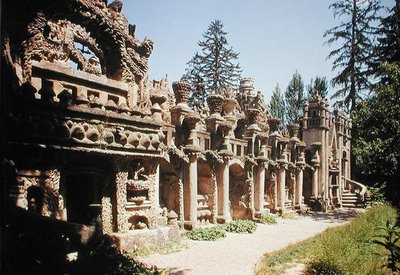 Ideální palác, postavený v letech 1879-1912 od Joseph Ferdinand Cheval