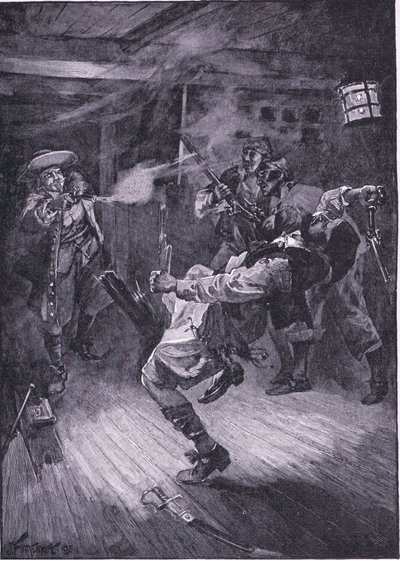 Střelte nového kapitána do hlavy (litho) od Joseph Finnemore