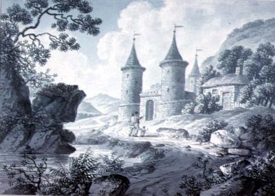 Náčrtky krajiny od Joseph Francis Burrel