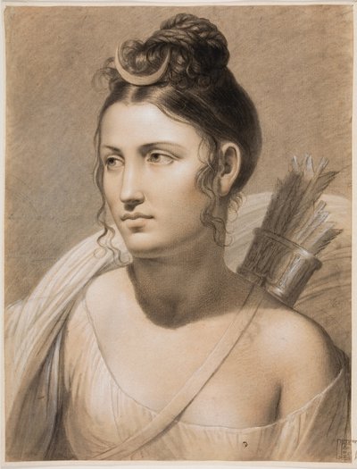 Diana, druhá polovina 18. století. od Joseph François Ducq