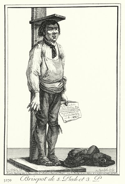 A Five Foot Three Inch Crackpot (rytina) od Joseph Franz von (after) Goez