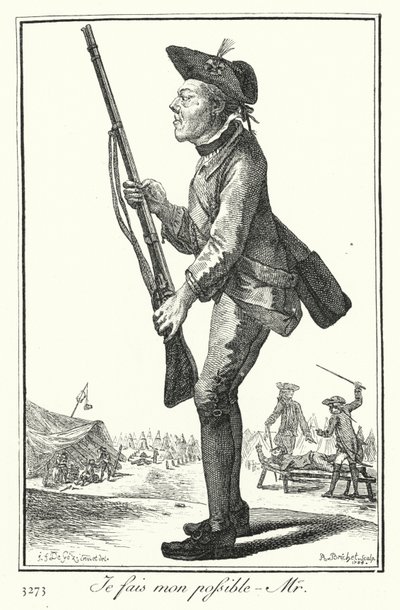 Dělám to nejlepší, pane (rytina) od Joseph Franz von (after) Goez