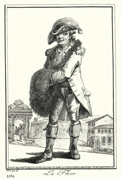 Květina (rytina) od Joseph Franz von (after) Goez