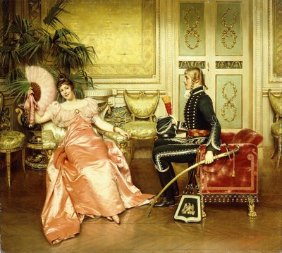 Flirtování, od Joseph Frederick Charles Soulacroix