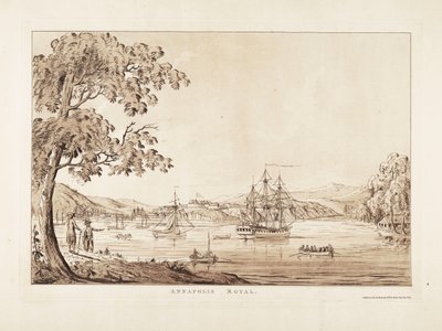 Annapolis Royal od Joseph Frederick Wallet DesBarres