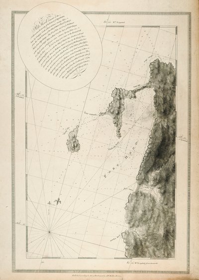 Mapa Port Hood od Joseph Frederick Wallet DesBarres