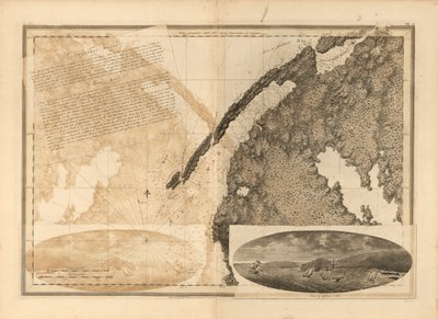 Atlantický Neptun od Joseph Frederick Wallet des Barres