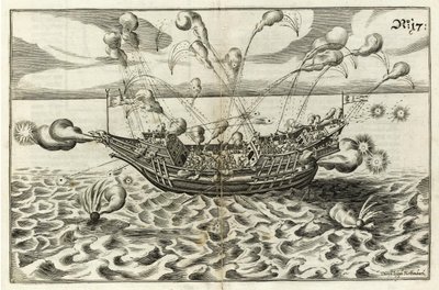 Ilustrace z Naval Architecture von J. Furttenbach od Joseph Furttenbach