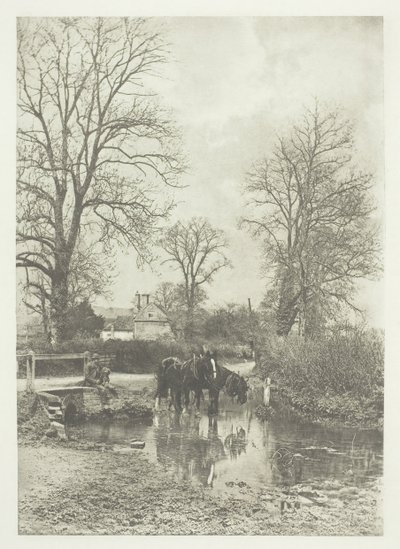 Sleepy Hollow, c. 1889, vytištěno 1889. od Joseph Gale