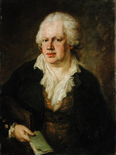 Portrét básníka Josepha Mariuse von Babo (1756-1822) od Joseph Georg Edlinger