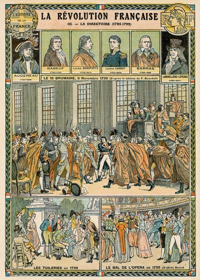 Adresář, Francouzská revoluce od Joseph Girard