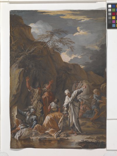Sv. Filip křtí Eunucha od Joseph Goupy