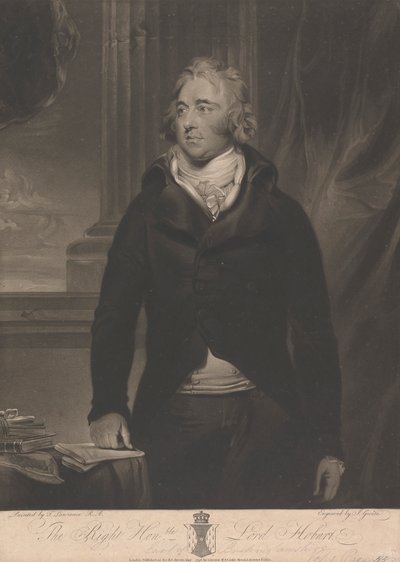 Lord Robert Hobart, 4. hrabě z Buckinghamshire od Joseph Grozer