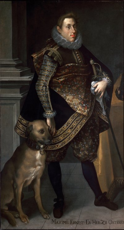 Portrét arcivévody Ernesta od Joseph Heintz