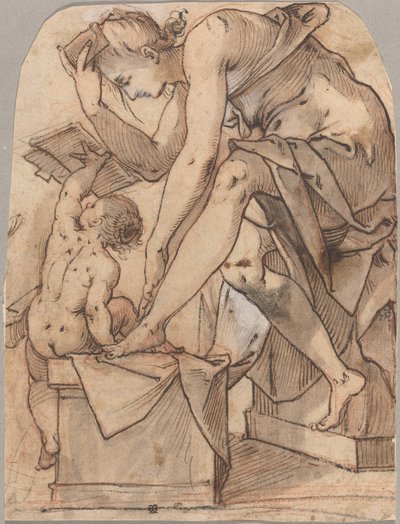 Záchod Venuše od Joseph Heintz the Elder