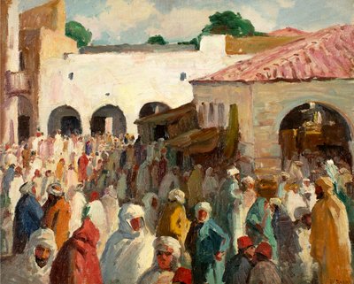 Sidi-bou-Said (Tunisko) od Joseph Henry Sharp