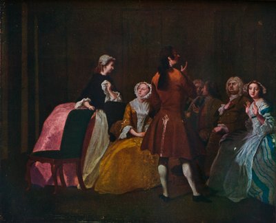 The Harlowe Family, od Samuel Richardsons Clarissa, c1745 od Joseph Highmore