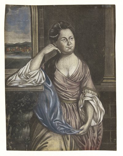 Martha Washington, hospoda. 1776 od Joseph Hiller