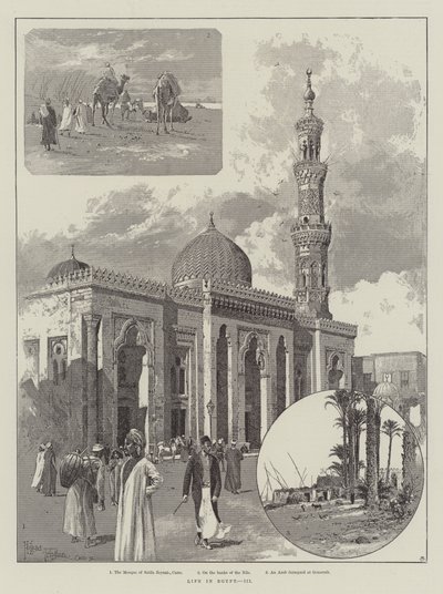 Život v Egyptě od Joseph Holland Tringham
