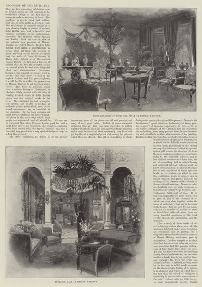 Pokrok domácího umění od Joseph Holland Tringham