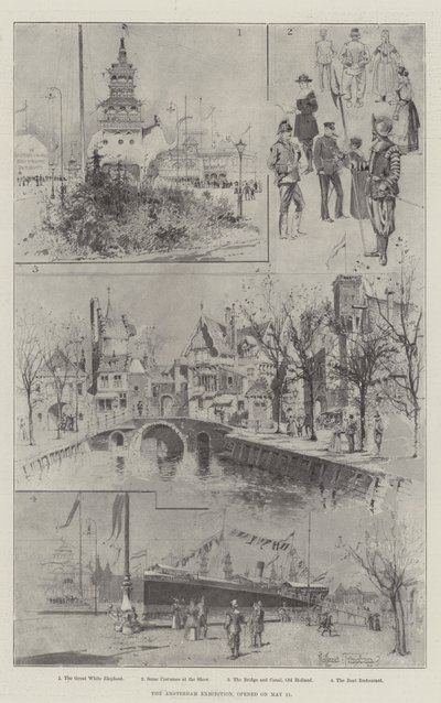 Amsterodamská výstava byla zahájena 11. května od Joseph Holland Tringham