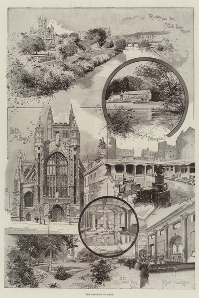 Krásy Bath od Joseph Holland Tringham