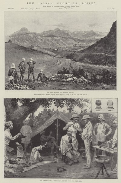 Vstávání indických hranic od Joseph Holland Tringham