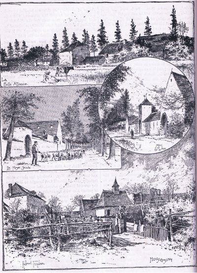 Výhled na Waterloo od Joseph Holland Tringham
