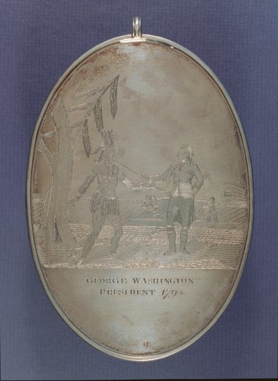 Mírová medaile, 1793 (stříbrná) od Joseph II Richardson