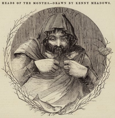 Hlavy měsíců od Joseph Kenny Meadows