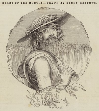 Hlavy měsíců od Joseph Kenny Meadows