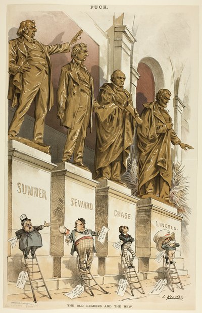 Staří a noví vůdci od Joseph Keppler