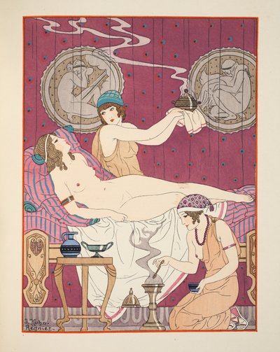 Aromatické fumigace, ilustrace z 