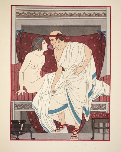 Dech mládí, ilustrace z „Díla Hippokrata“, 1934 od Joseph Kuhn Regnier