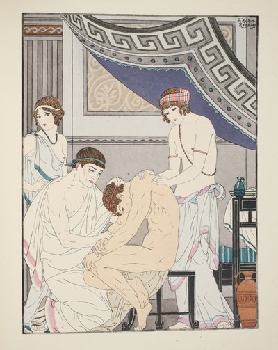 Chiropraktická úprava, ilustrace z 