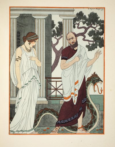 Otočil jsem se a uviděl krásnou ženu, ilustrace z 