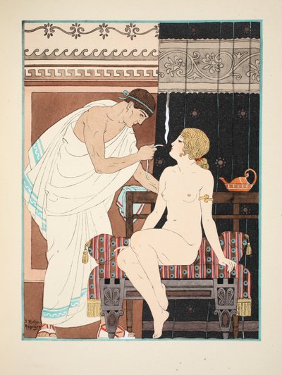 Inhalační terapie, ilustrace z 