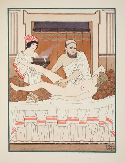 Houbová koupel, ilustrace z 