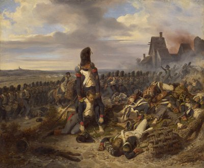 Bitevní scéna, kolem roku 1825 od Joseph-Louis Hippolyte Bellange