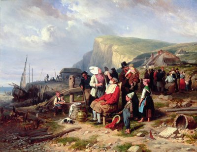 Návrat domů, 1846 od Joseph-Louis Hippolyte Bellange