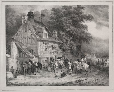 Suvenýr z Normandie od Joseph Louis Hippolyte Bellange