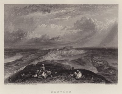 Babylon (barva lito) od Joseph Mallord William (after) Turner