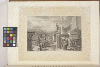 Isola Bella On The Lake Maggiore (rytina na indický papír, chine collé) od Joseph Mallord William (after) Turner