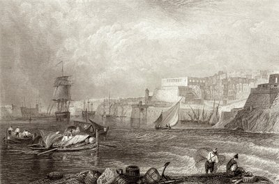 Malta od Joseph Mallord William (after) Turner