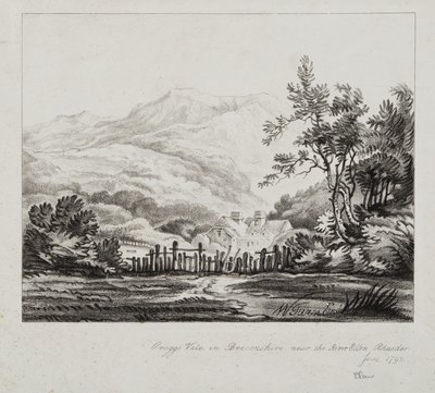 Údolí Elan od Joseph Mallord William (after) Turner