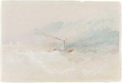 Paketová loď z Doveru od Joseph Mallord William Turner