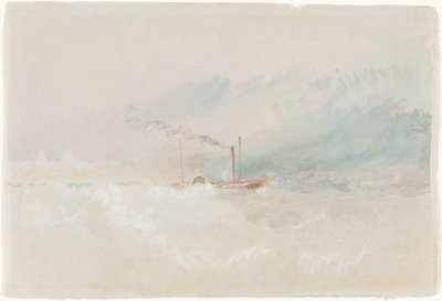 Poštovní loď u Doveru od Joseph Mallord William Turner