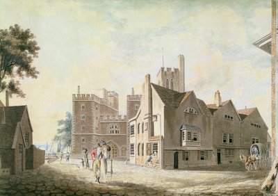 Pohled na Arcibiskupský palác, Lambeth od Joseph Mallord William Turner