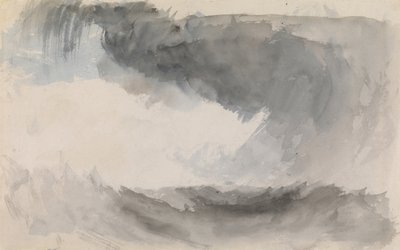 Bouře na moři od Joseph Mallord William Turner
